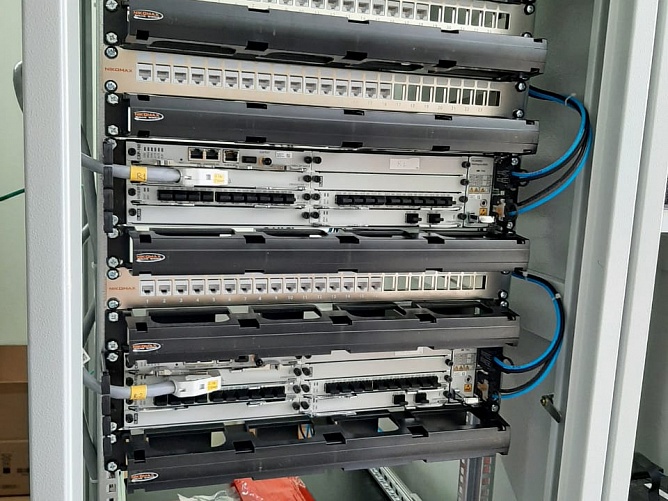 Полный комплекс работ по строительству единой системы Региональной сети передачи данных (РСПД)